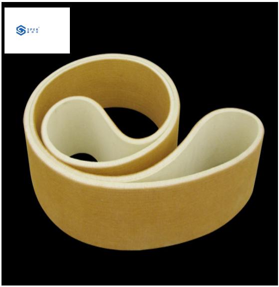 Felt conveyor belt suitable for aluminum profile industry