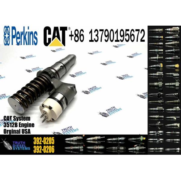 3500B Series 392-0205 20R-1269 AAECT03094 Diesel Fuel Injector Assy 3920205 20R1269 Injector GP for CAT 3508 3512 3516 Engine