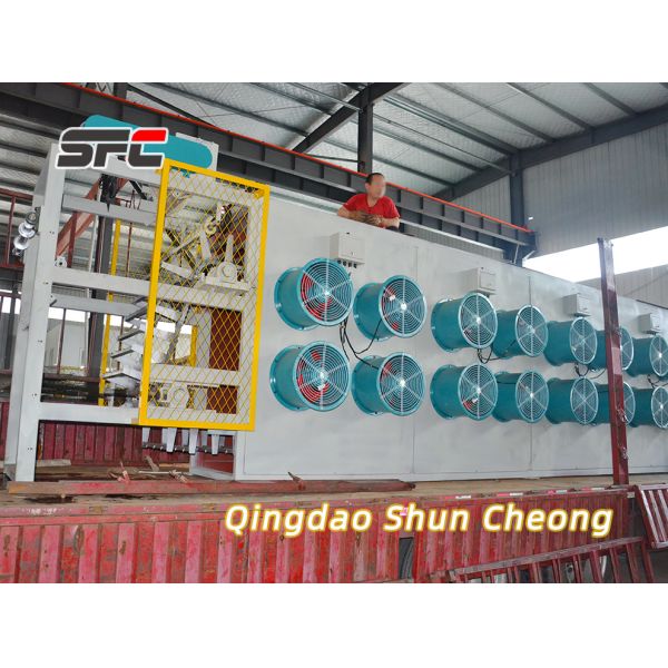 Customized Design PLC Automatic Control Horizontal Structure Rubber Sheet Batch Off Cooling Machine