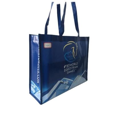 Chinese Manufacturer Recycled Wholesale Promotion Custom Logo Printed Reusable Tote Shopping PP Woven Laminated Bag