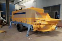 Bomba concreta portátil pequena aerodinâmica, eixo portátil diesel do misturador concreto