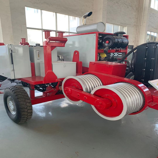 Передающая линия пулера 4Ton кабеля 138KV OPGW шнуруя оборудование