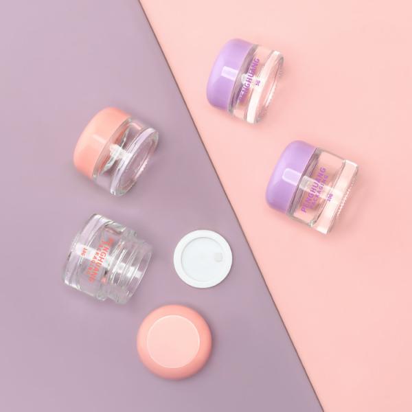 Стекло для глаз на заказ многоразовое 5г 10г для лосьона бальзама для губ красный блеск порошок