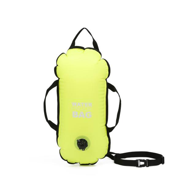 190T nylon PVC 0.35mm Swimming Buoy Bag Multi Function Waterproof