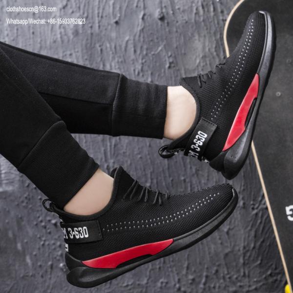 high quality casual shoes New Product pvc Sole Breathable sport shoes men running