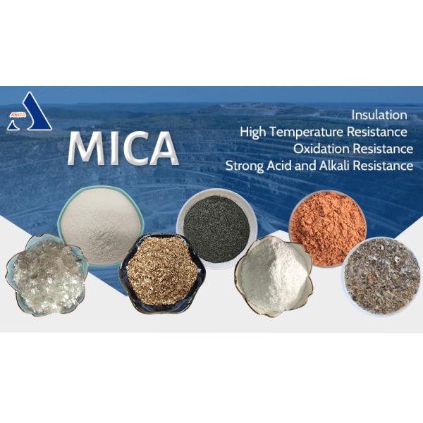 Snow White Synthetic Mica Flakes and Powder with 6mm-3000mesh Dimensions from Mica