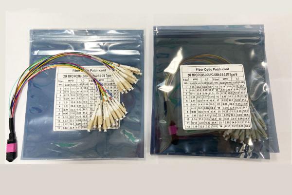 12F MTP MPO Fiber Patch Cable PVC LSZH Hytrel Jacket Ratings
