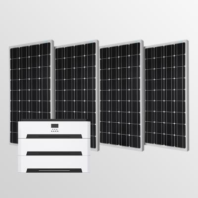 3150W LiFePO4 Solar Energy Storage System 6000 Recycles With 80A PV Current Range