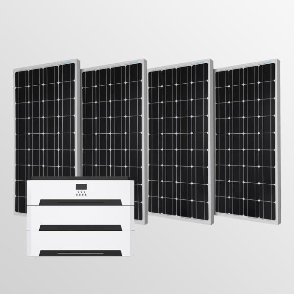 3150W LiFePO4 Solar Energy Storage System 6000 Recycles With 80A PV Current Range