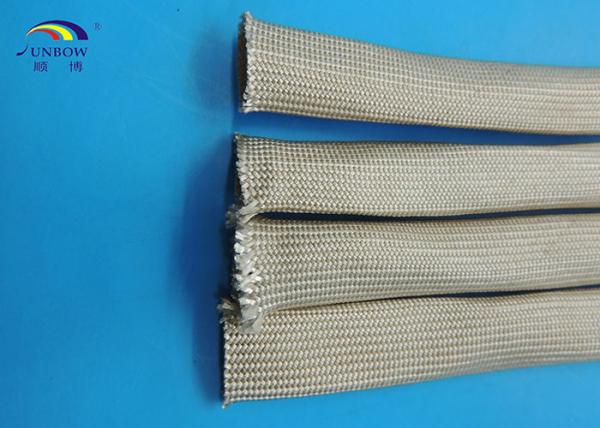 Flexible Fireproof Braided Fiberglass Sleeve Insulation Sleeving for Electrical Wires