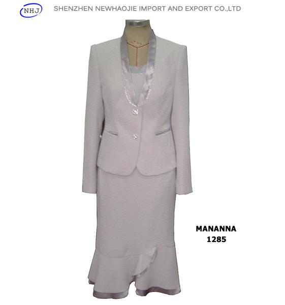 women suit fabric high neck design