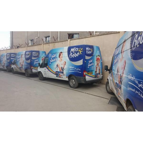 Стикер 100mic/140g винила односегментной собственной личности PVC слипчивый для печатания большого формата