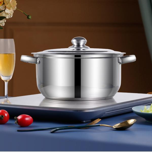 Cookware нержавеющей стали установил изделия кухни 10 частей варя набор бака