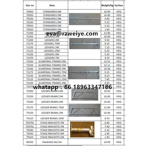 Hot galvanized Plus + 8 Cuplock Scaffolding System , scaffolding cuplock system