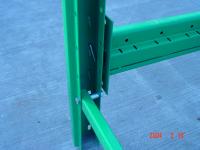 Sistema resistente industrial do racking da pálete da logística com passo de 50.8mm