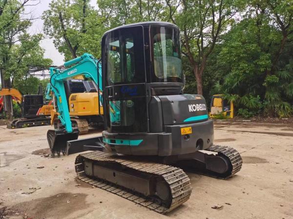 KOBELCO 55 Hydraulic Mini Excavator SK50 SK55 SK60 SK70 Used Machine with Consumption