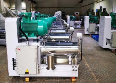 60L 100L 250L Horizontal Wet Bead Mill Wet Grinding Mill In Thermal / Coated Paper Making Processing