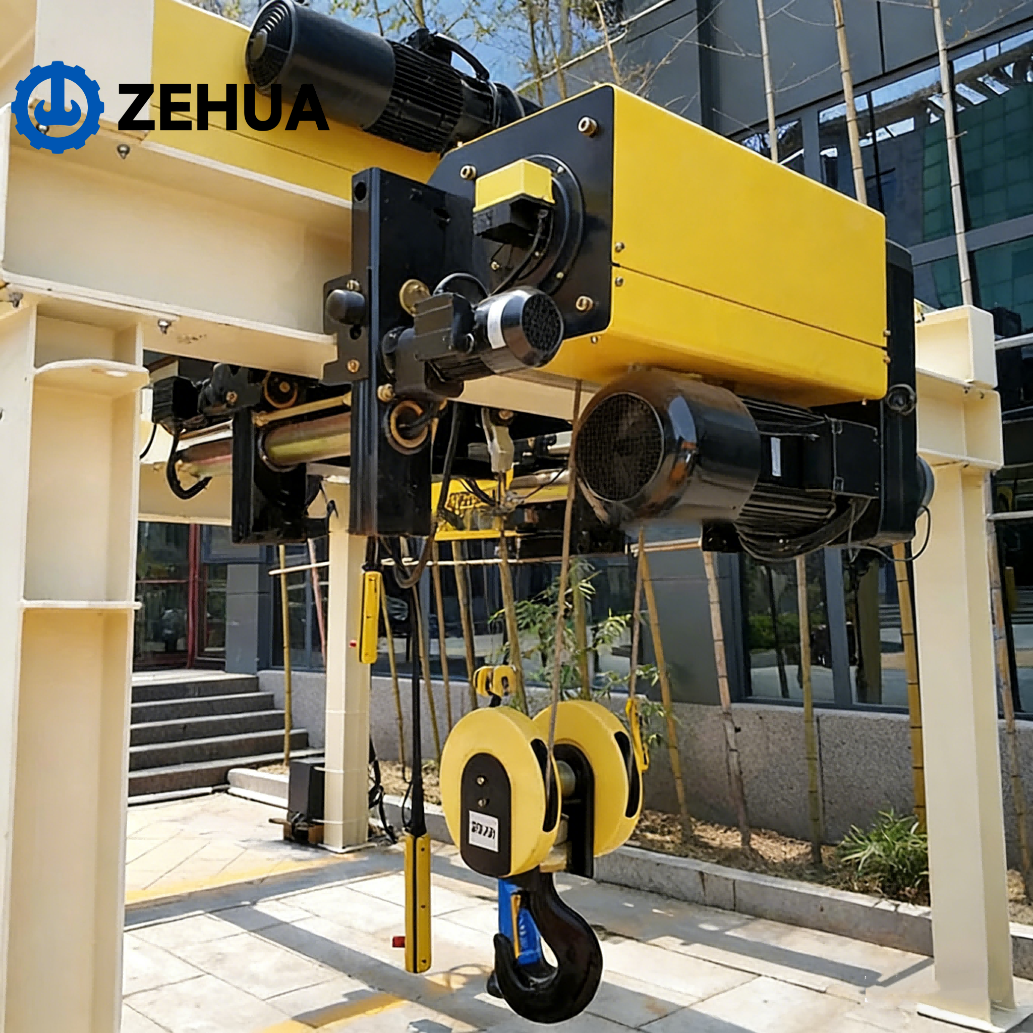 High Quality European Electric Wire Rope Hoist 1-80 Ton Customizable Industrial Lifting Equipment for Warehouse Overhead Crane