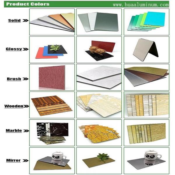 Fire Resistant 2000mm Alucabond Panel ACP Building Material Outdoor