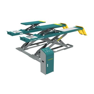 O alinhamento de roda 5T fino super Scissor o elevador 2000mm grandes Scissor o elevador