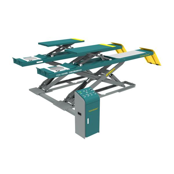Super Thin 5T Wheel Alignment Scissor Lift Ultra-thin Big Scissor Lift