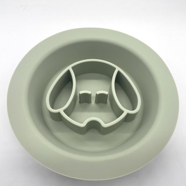 Voltage Not Applicable Silicone Dog Lick Bowl Interactive Slow Feeder Design