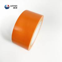Easy Release UV Resistant PVC Protection Tape No Residue Orange PVC Tape