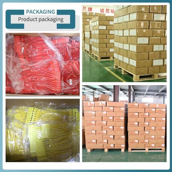 Plastic Numbered Security Seals Easy Break Tamper Plastic Numbered Seal Truck Plastic Seals