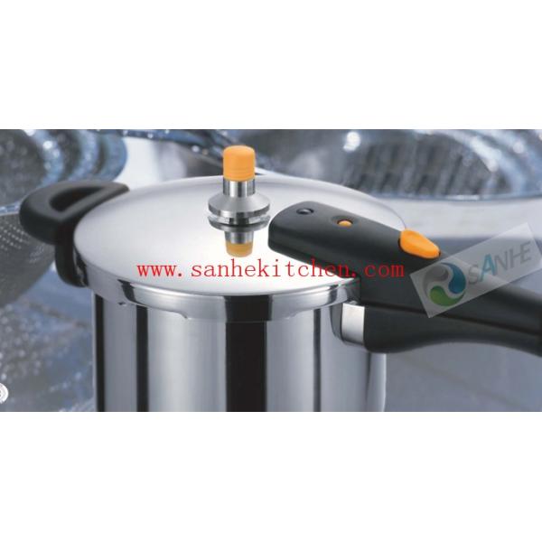Supply Asia style stainless steel Pressure Cookers manufacturer,lid thickness 1.2mm