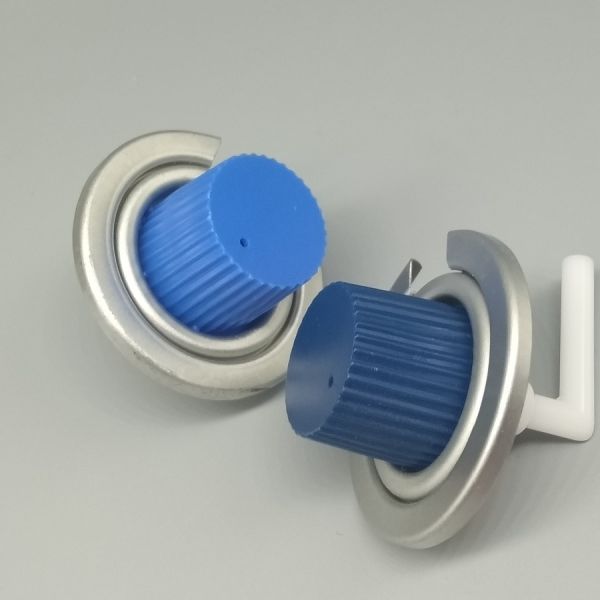 Safety-First Butane Gas Valve - Leak-Proof Regulator with Child-Resistant Knob for Indoor Stoves
