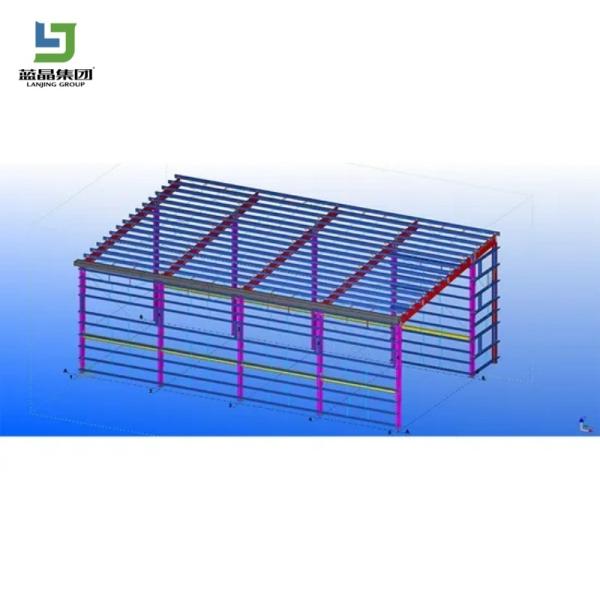 Custom Prefabricated Steel Structure Workshop for Industrial Use