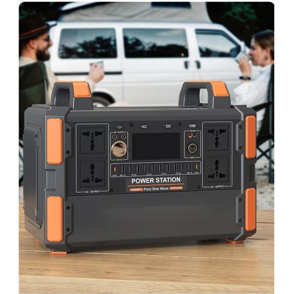 999Wh 1000 Ватт Внешнее питание батареи 10 Вт Беспроводная зарядка