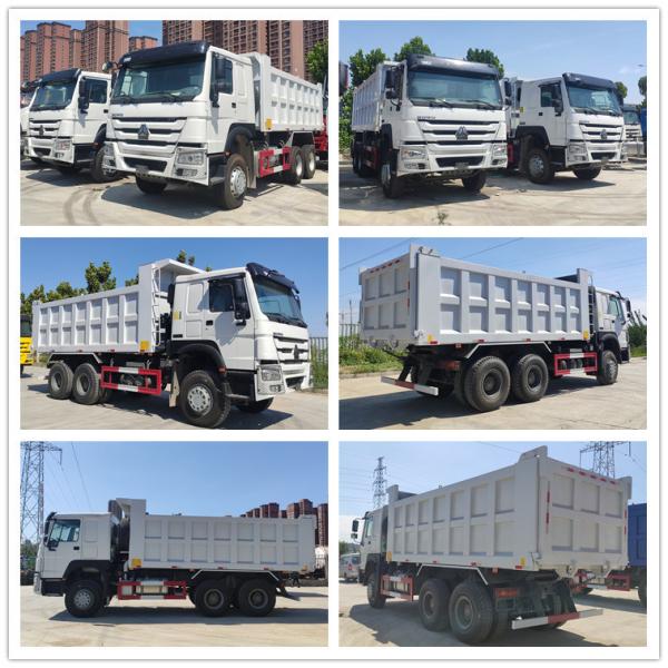 Euro 2 10 Wheels 6X4 Sinotruk 22cubic HOWO 3 Axles Dump Truck for Road Construction