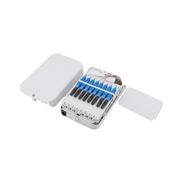 10mm IP65 Fiber Access Terminal Box Wall Mount 20Nm Black