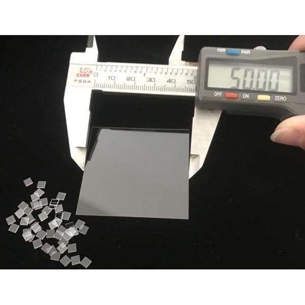 UVC High Translucent UV Quartz Germicidal Tablets 50*50*0.3mm