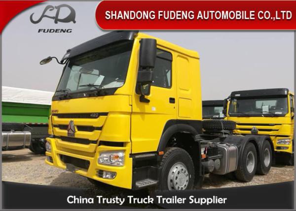 6x4 Fuel Tank 80 Ton 420HP 4WD Tractor Dump Truck