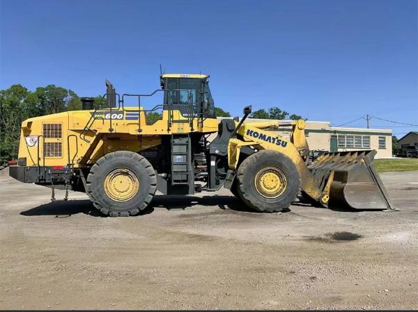 WA600-8 Komatsu Carregadores de rodas de segunda mão Amigáveis ao ambiente