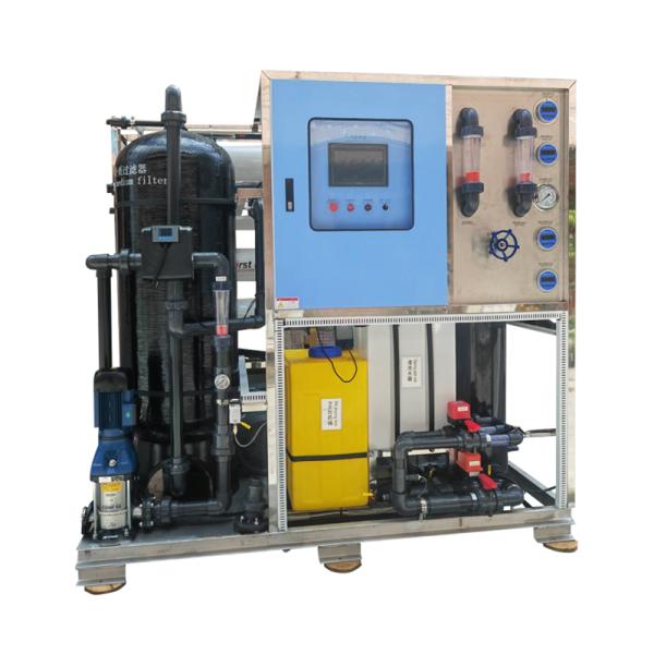 Sistema de Purificación de Agua de Mar para Riego en Plantaciones