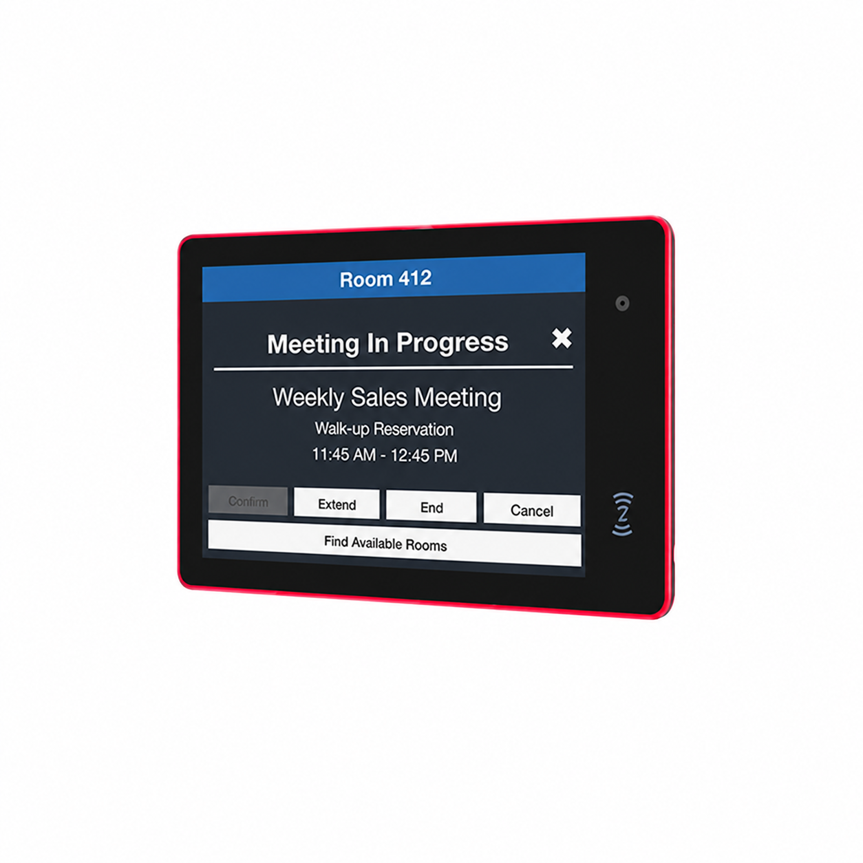 13.3 Inch RK3399 CPU Conference Room Schedule Display with POE NFC for Meeting Room Management