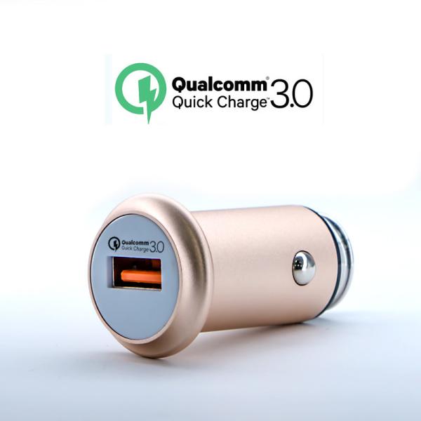 FQC08 Qualcomm quick charge 3.0 car usb charger, universal car charger for phones, top selling car usb charger