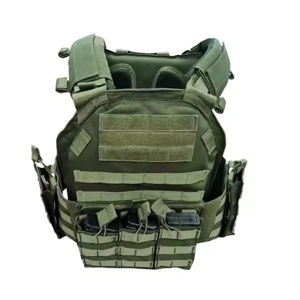 Oxford Fabric Plate Carrier Waterproof  Vest  Camouflage Tactical Gear For Tactrical Training