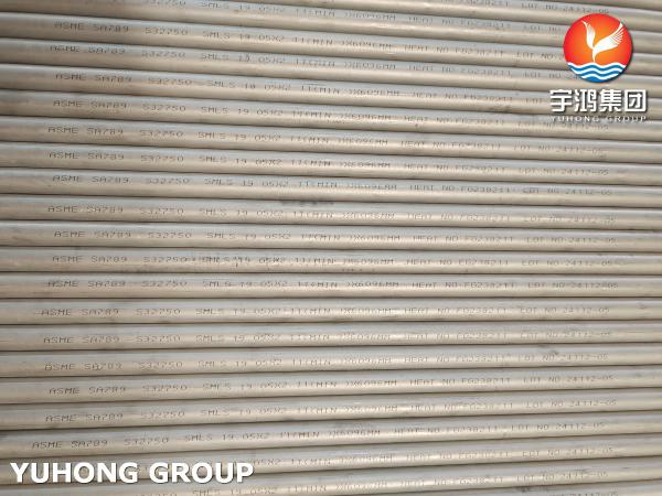 ASTM A789 S32750 Super Duplex Stainless Steel Seamless Tube