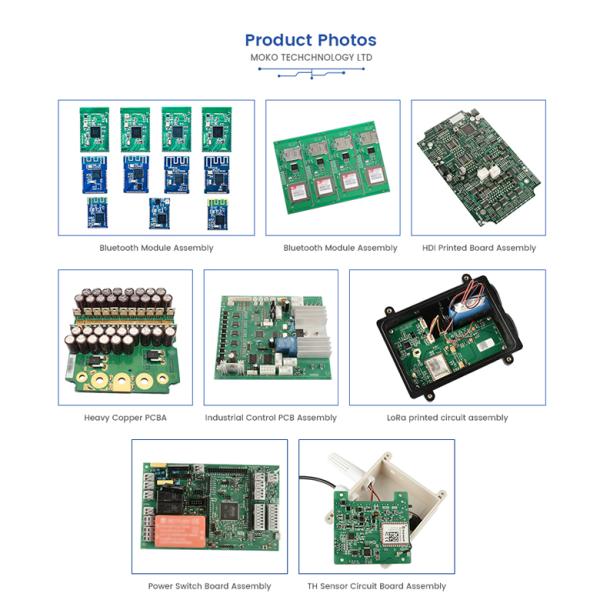 разнослоистое собрание PCB электроники 10oZ с паять компонентов