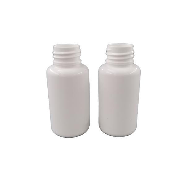 Non Spill 50ml Plastic Pet Bottle With Caps