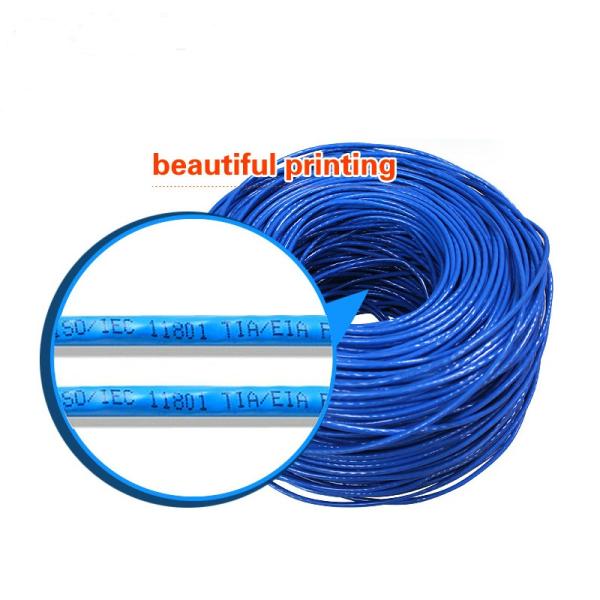 STP/Foiled Twisted Pair Indoor CAT6 Network Lan Cable100% pure copper 4pairs 0.57mm with Fluke test