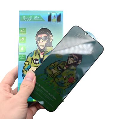 Protetor de tela anti-espionagem para telemóvel 99H Anti-espião preto 3D