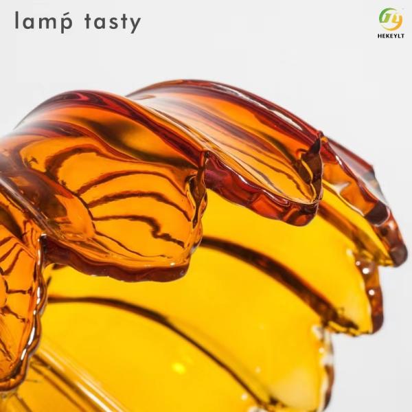 Зеленый цвет шкентеля света формы цветка Э27 современный стеклянный красный оранжевый голубой