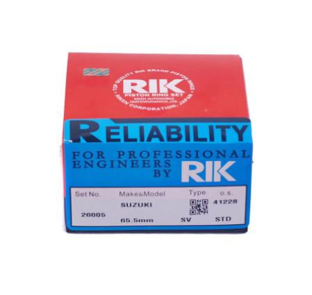 Suzuki Piston Ring For Vehicle Model F10A (465), Cylinder Diameter 65.5MM Or 66MM 465Q(A10) RIK NO 26005