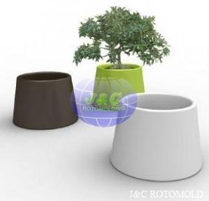 Plastic LLDPE Garden Tree Rotomolded Planters , Rotational Moulding Products