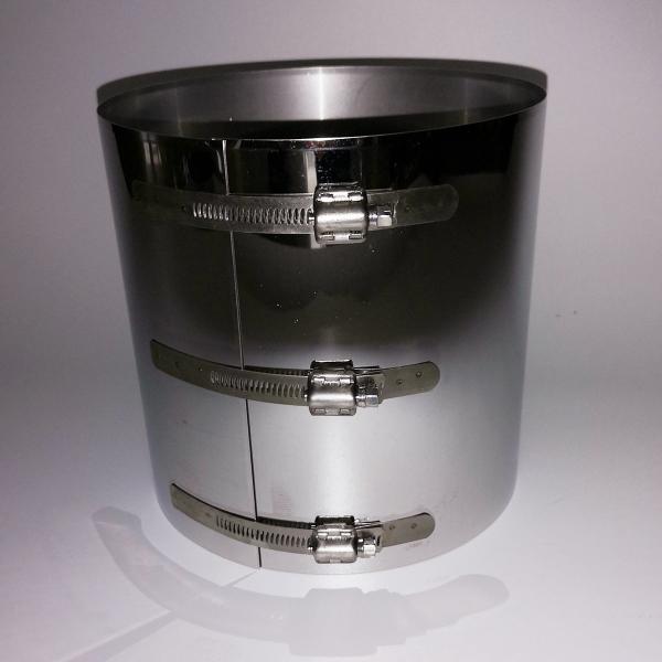 Custom Double Wall Telescoping Stove Pipe 0.45mm-1.2mm Thickness Without Insulation